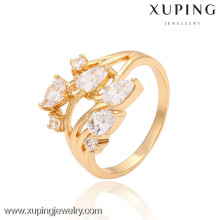 13450 xuping modeschmuck china großhandel 18 karat gold ring designs luxus glas ringe charme schmuck für frauen